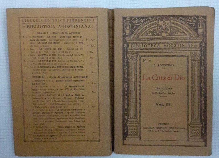 La citta' di Dio. Volume III
