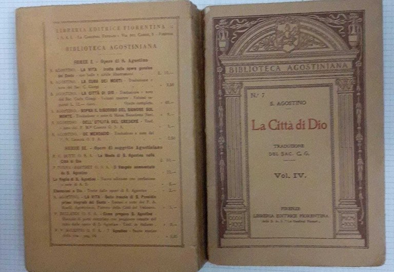 La citta'di Dio. Volume IV
