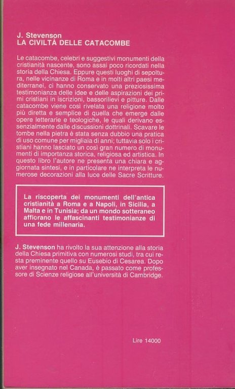 La civiltà delle catacombe