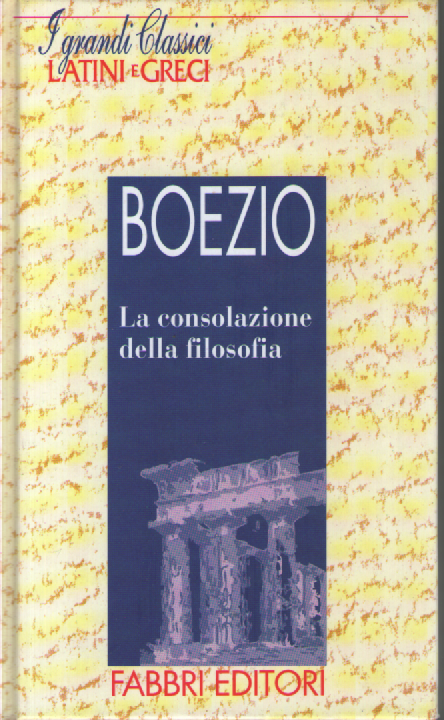 La consolazione della filosofia.