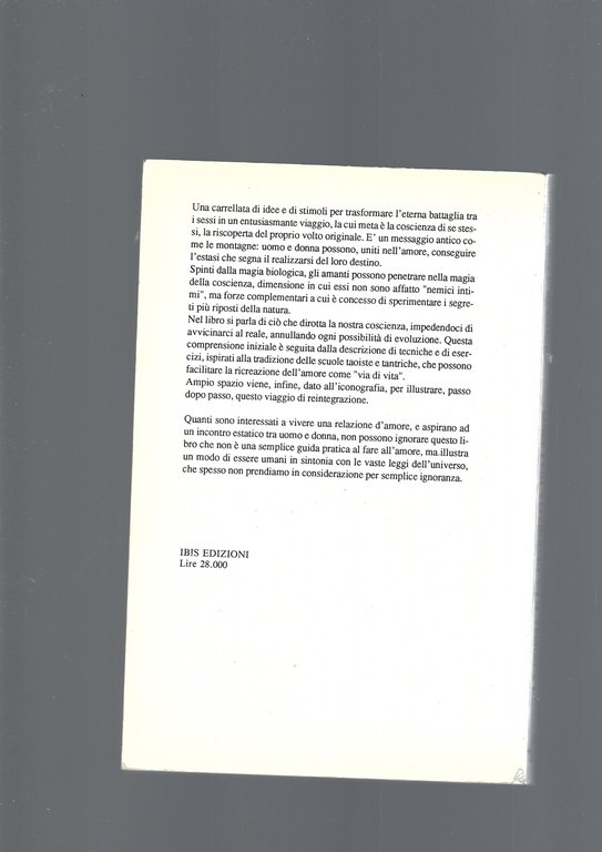 LA COPPIA E LA GEOGRAFIA DELL' EROS