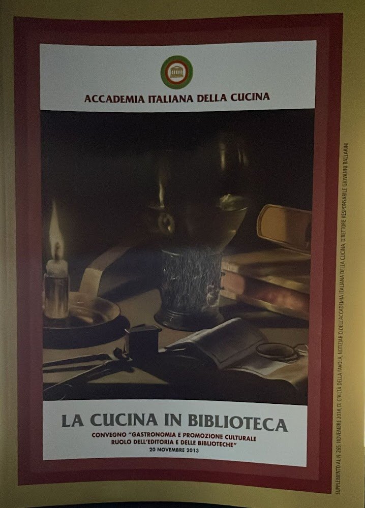 La cucina in biblioteca
