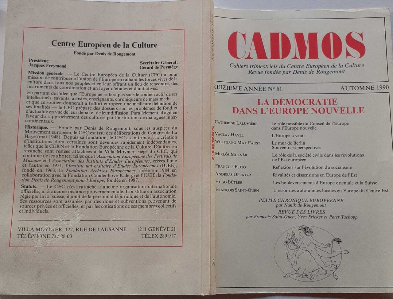 La démocratie dans l'Europe nouvelle