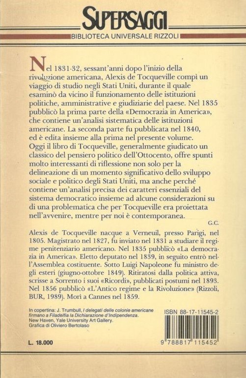 La democrazia in America, un classico del pensiero politico dell'Ottocento | Immagine Gallery 4