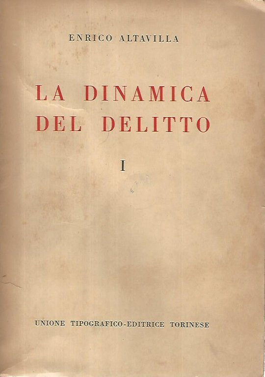 La dinamica del delitto 1