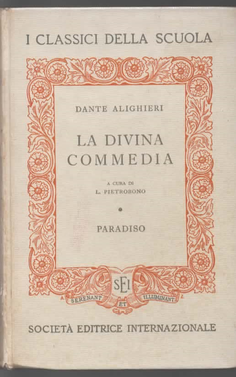 la divina commedia