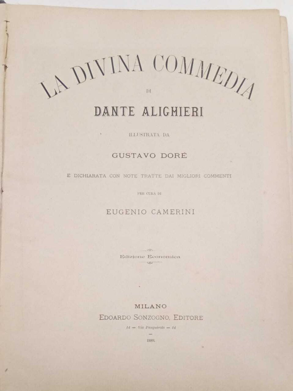 La Divina Commedia