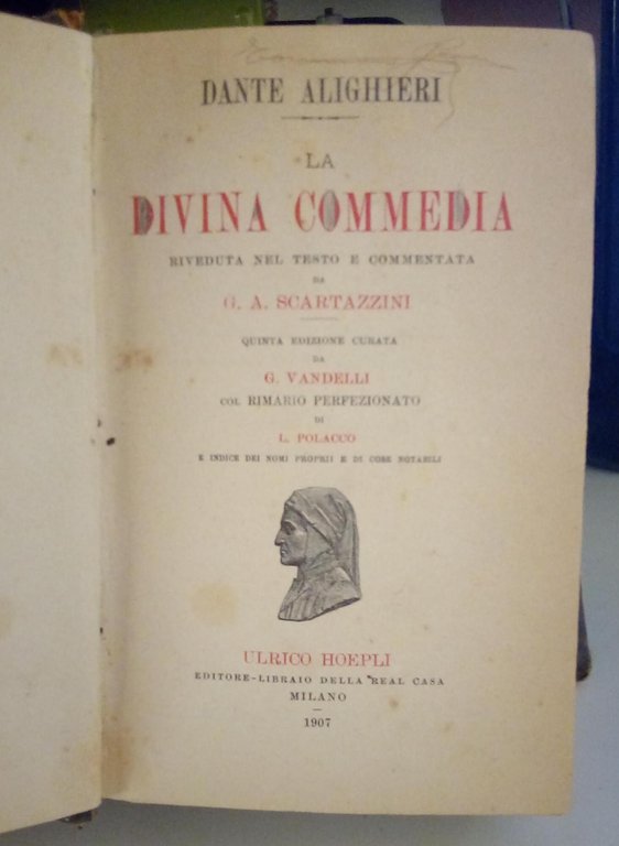 La Divina Commedia.