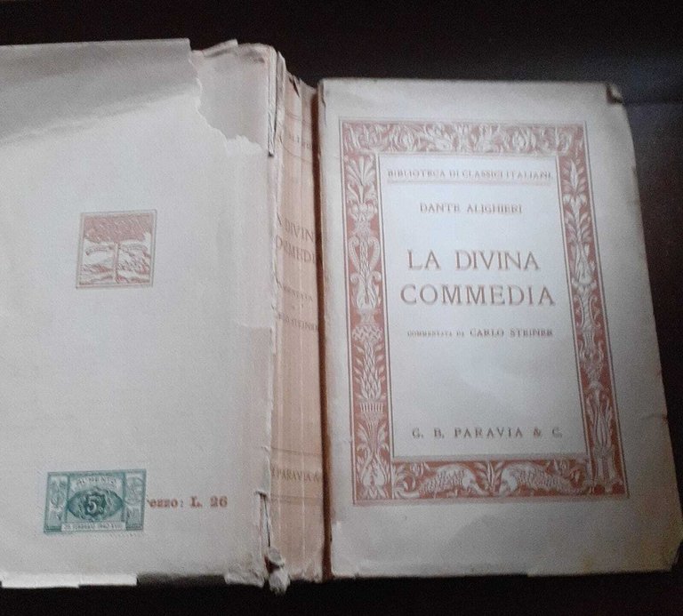 La Divina commedia commentata da Carlo Steiner
