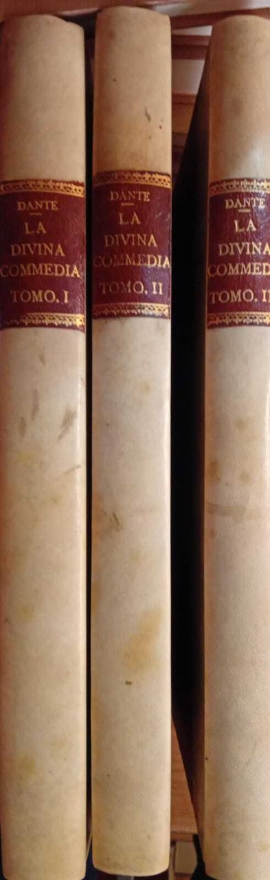 La Divina Commedia con brevi e chiare note (3 volumi) | Immagine principale