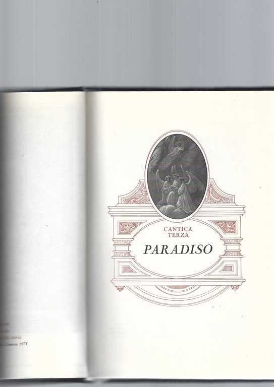 LA DIVINA COMMEDIA , INFERNO E PARADISO
