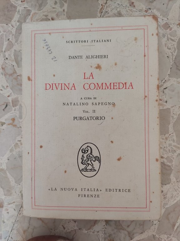 La divina commedia Purgatorio Vol. II