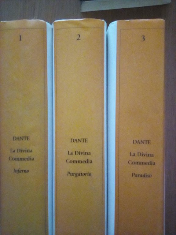 La Divina Commedia (tre volumi)