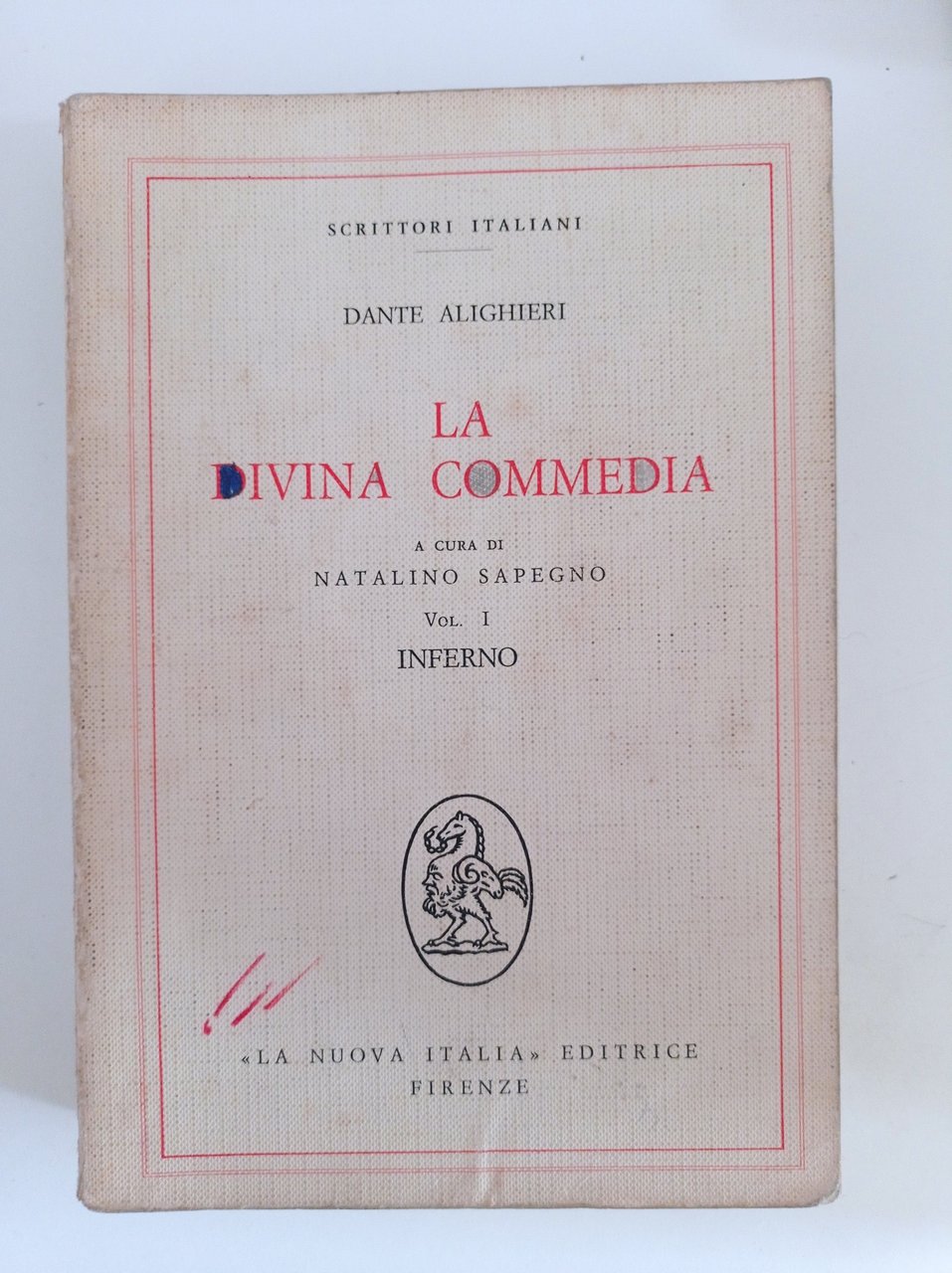 La Divina Commedia Vol. 1 inferno