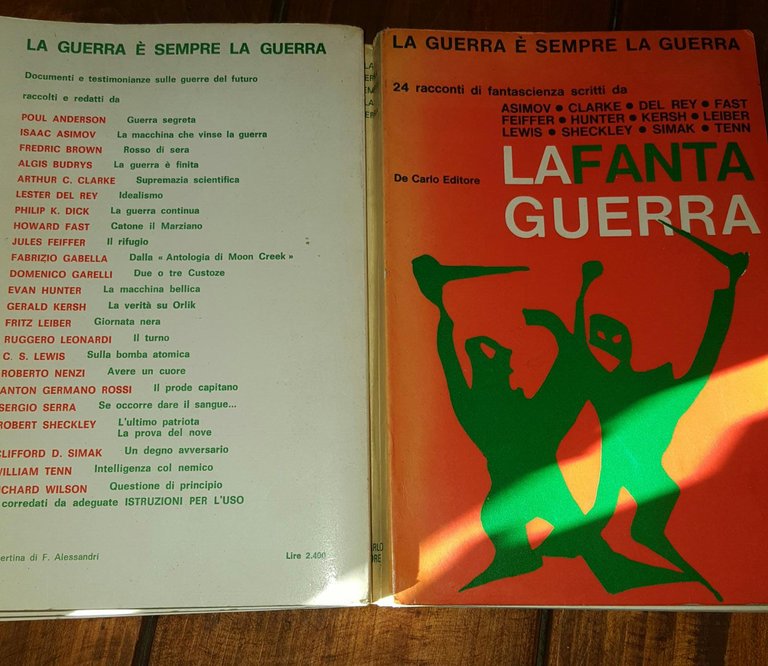 La Fanta Guerra. La Guerra è Sempre La Guerra. Documenti …