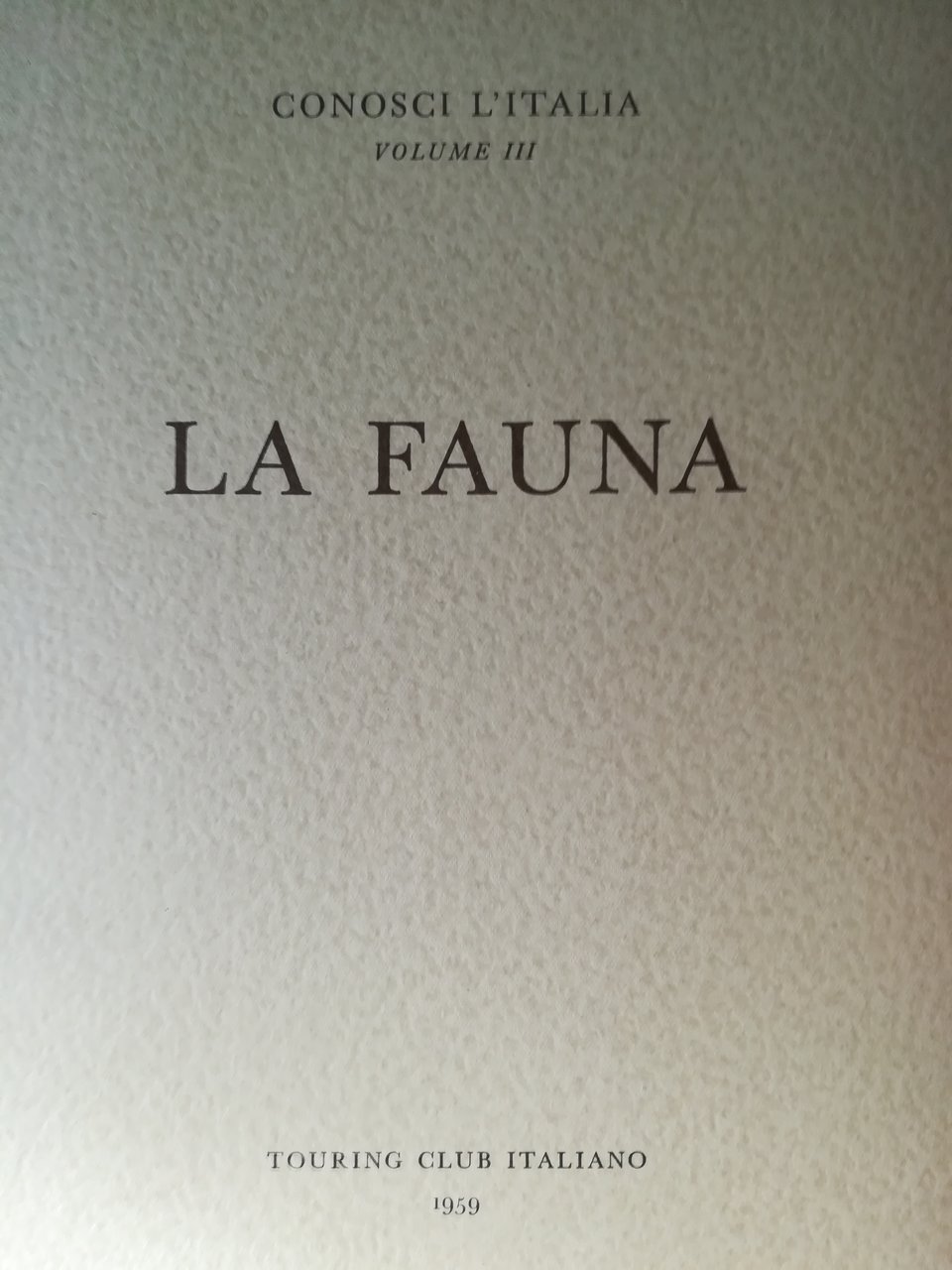 La fauna.