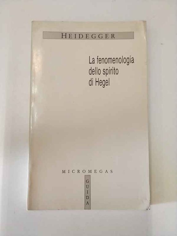La fenomenologia dello spirito di Hegel 