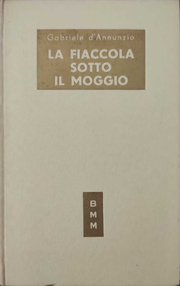 La fiaccola sotto il moggio