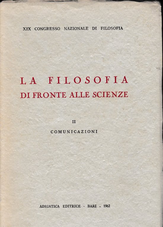 La filosofia di fronte alle scienze. XIX Congresso Nazionale di … | Immagine Gallery 3