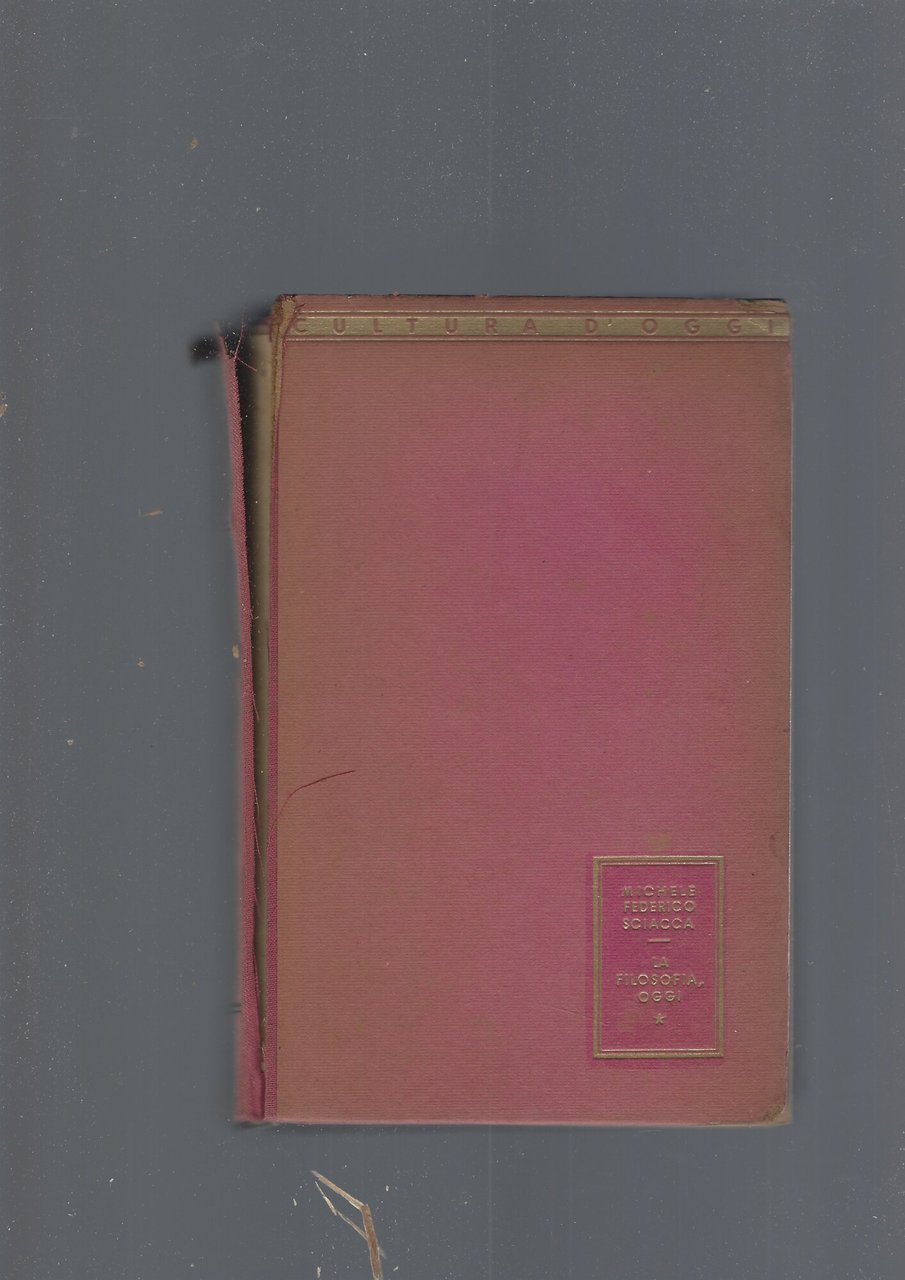 LA FILOSOFIA OGGI | Immagine principale