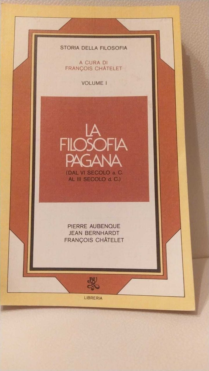 La filosofia pagana. Dal VI sec a.C. al III sec … | Immagine principale