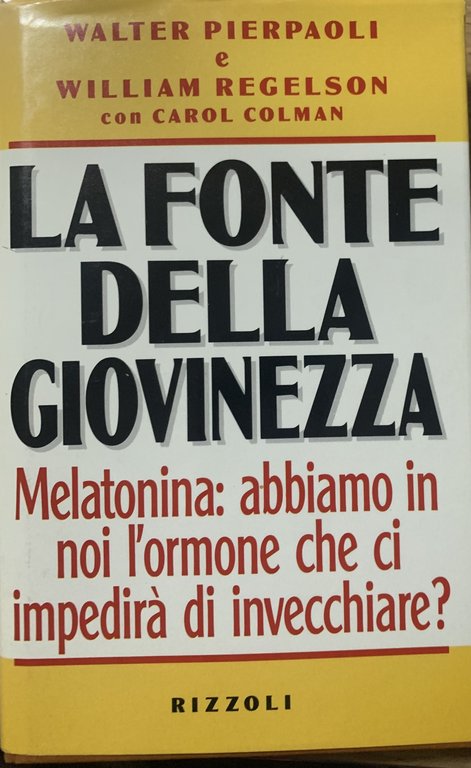 La fonte della giovinezza.
