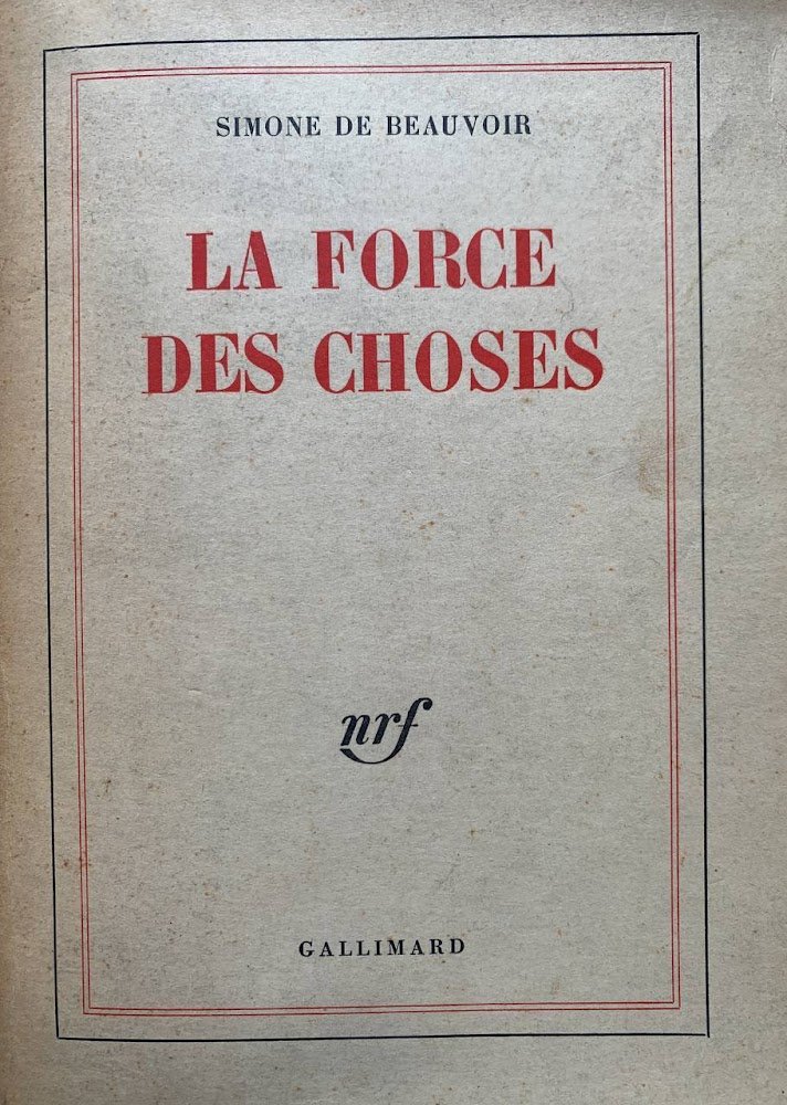 La force des choses | Immagine principale