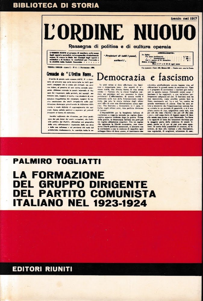 La formazione del gruppo dirigente del Partito Comunista Italiano nel … | Immagine principale