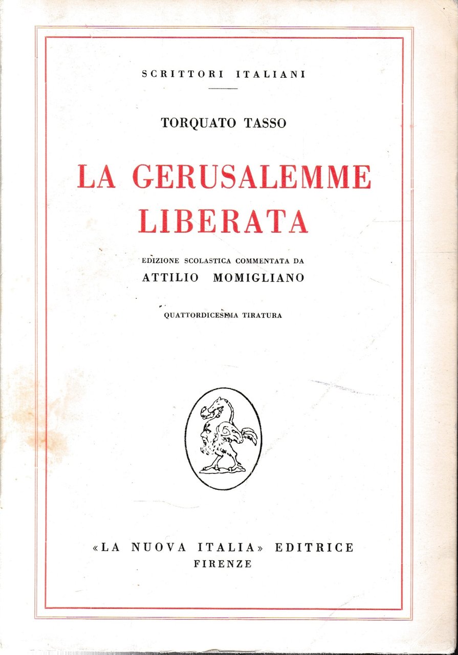 La Gerusalemme Liberata.