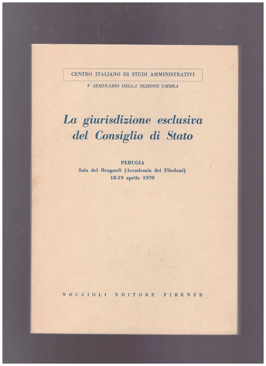 La giurisdizione esclusiva del Consiglio di Stato | Immagine principale