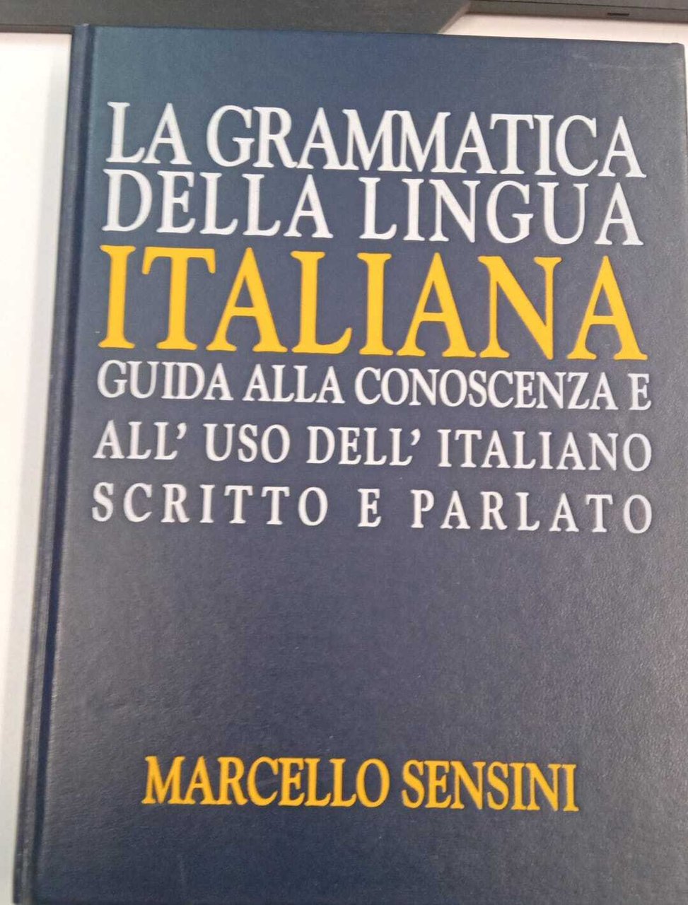 La grammatica della lingua italiana