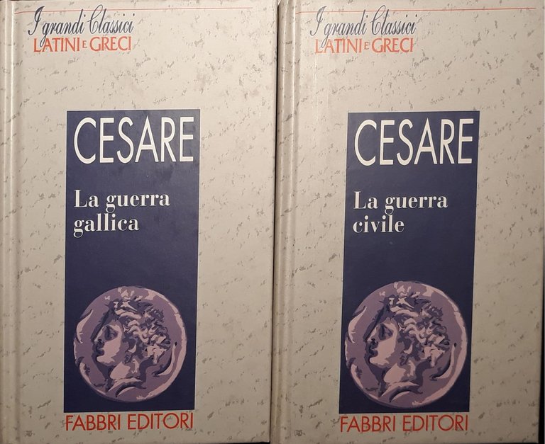 La guerra civile p.386; La guerra gallica p.388