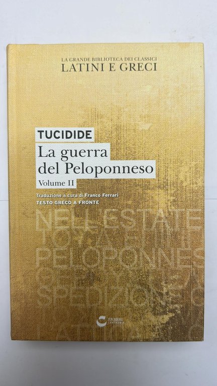 La guerra del Peloponneso