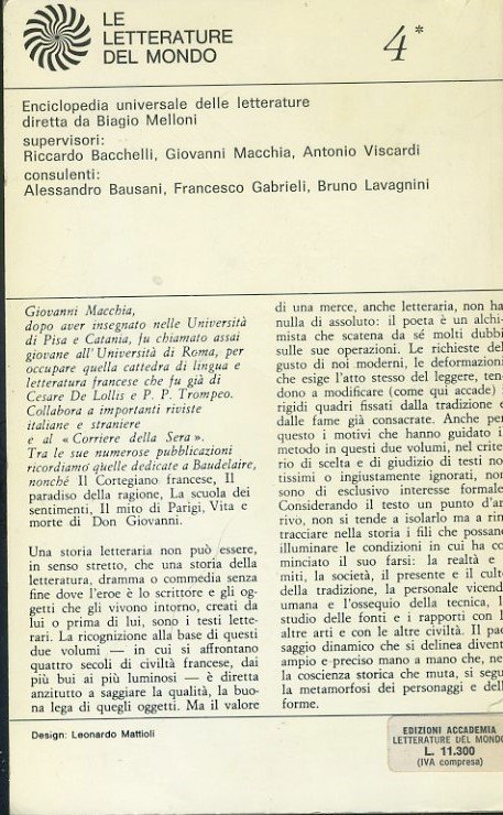 La letteratura francese. 3 volumi