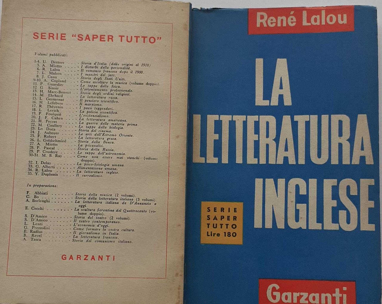 La letteratura inglese