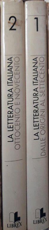 La letteratura italiana: dalle origini al settecento (vol. I p.343; …