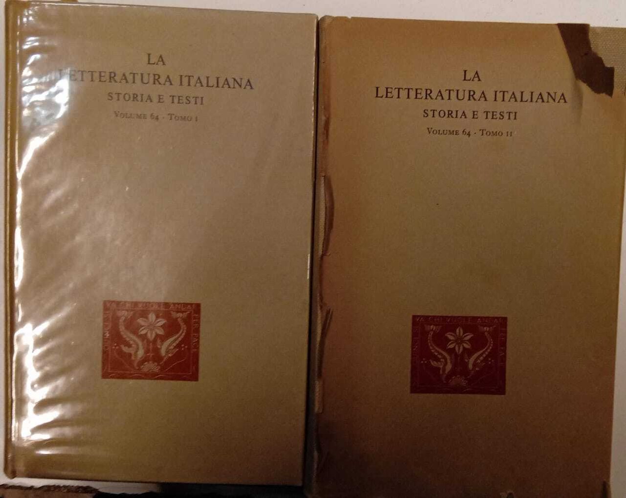 La letteratura italiana. Storia e testi. Volume 64. Tomo I … | Immagine principale