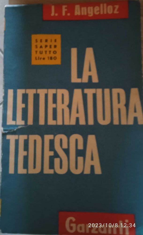 La letteratura tedesca