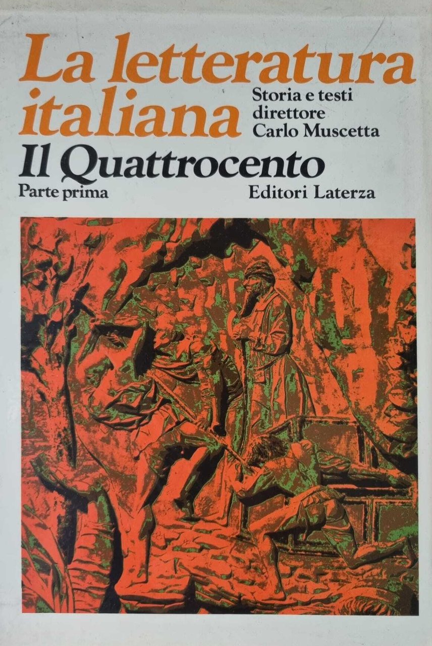 La lettertura italiana Il quattrocento parte prima Vol.III | Immagine principale