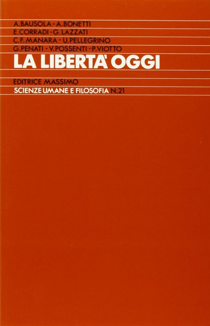 La libertà oggi
