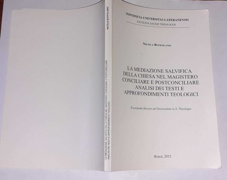 La meditazione salvifica della chiesa nel magistero conciliare e postconciliare …