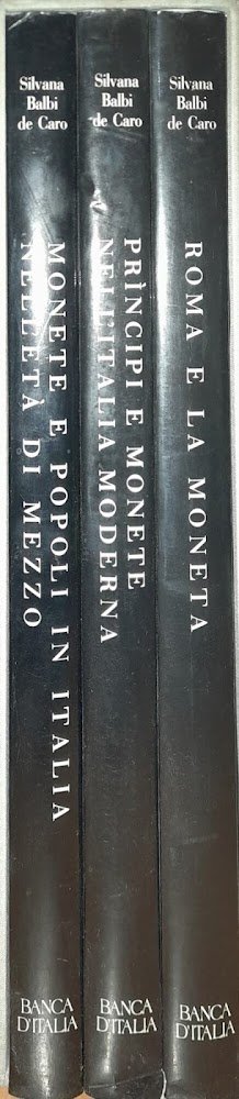 La moneta a Roma e in Italia (tre volumi)