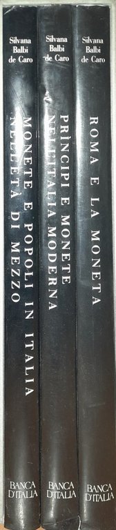 La moneta a Roma e in Italia (tre volumi)