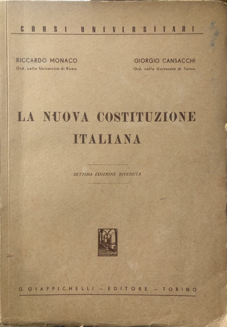 La nuova Costituzione Italiana