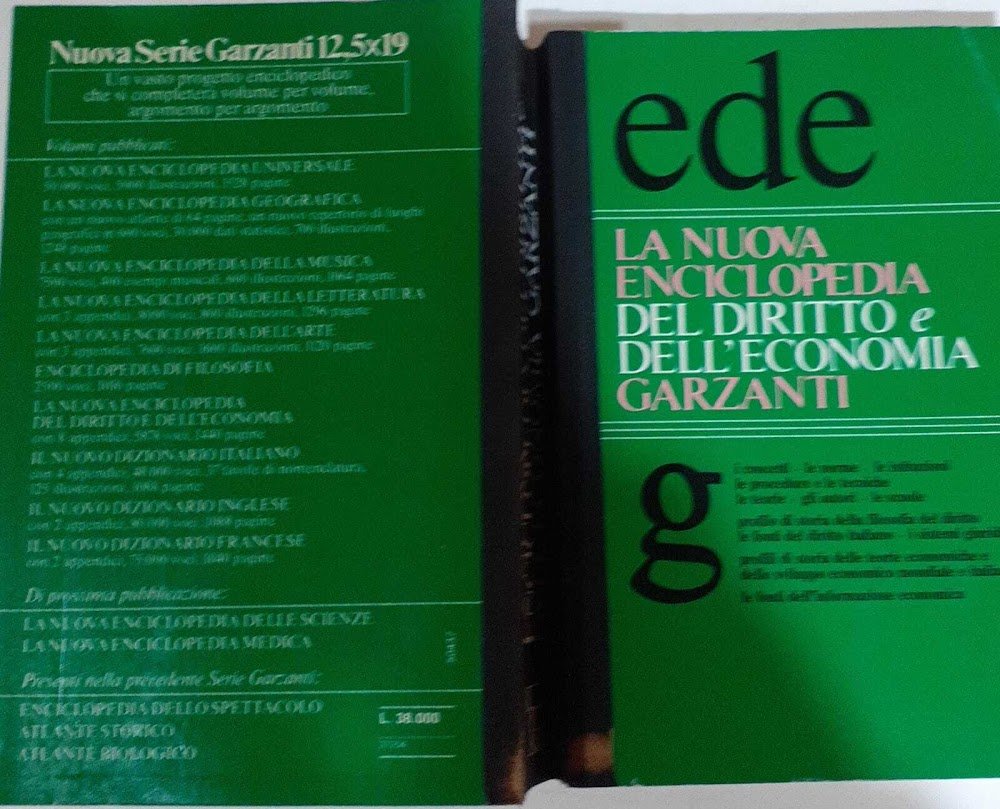 La nuova enciclopedia del diritto e dell'economia