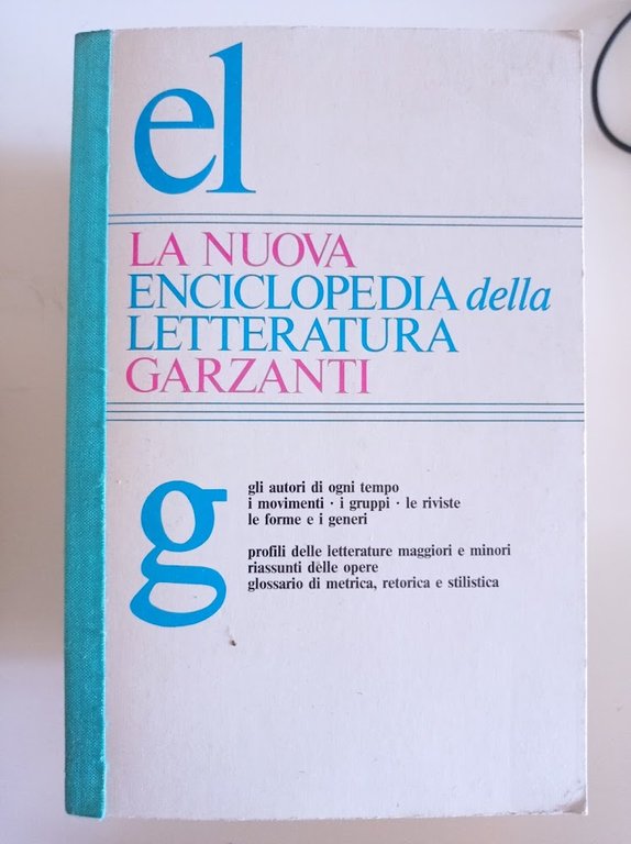 La nuova enciclopedia della letteratura Garzanti