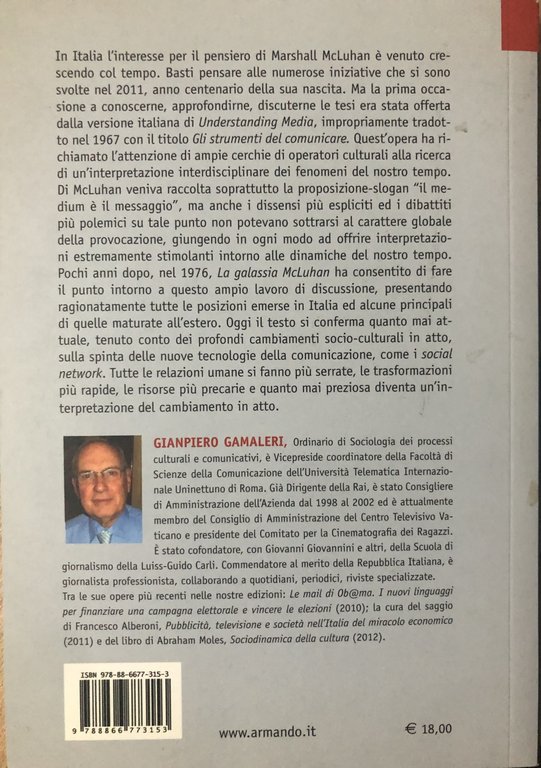 La nuova galassia McLuhan. Vivere l'impressione del pianeta