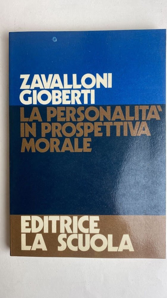 La personalità in prospettiva morale