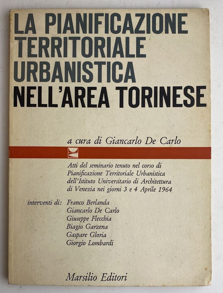 La pianificazione territoriale urbanistica nell'area torinese