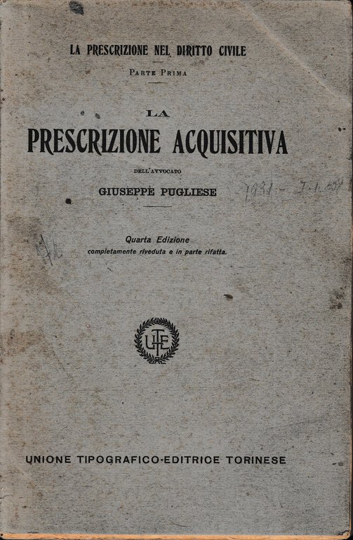 La prescrizione nel diritto civile, parte prima. La prescrizione acquisitiva | Immagine Gallery 2